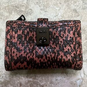 COACH Snakeskin Wallet